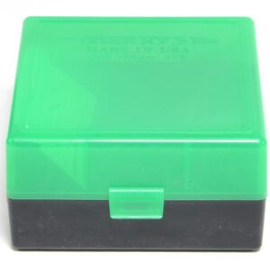 Berrys Box 222/223 Snap Hinged 100 Rounds #005 Zombie Green/Black