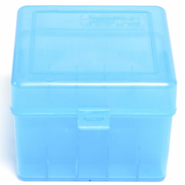Berrys Box 12 Ga 3.5" Hinged Top 25 Rounds Blue