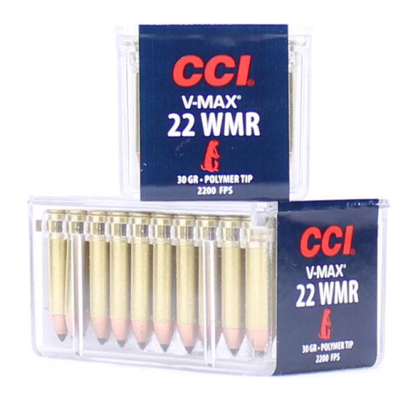 CCI 22 WMR 30 Gr V Max Polymer Tip (50)