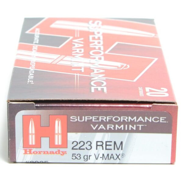 Hornady 223 Rem 53 Grain V-MAX Superformance (20)