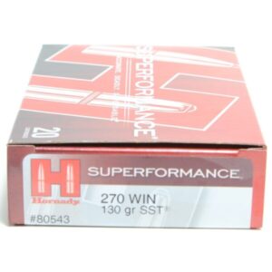 Hornady 270 Win 130 Grain SST (Super Shock Tip) Superformance (20)