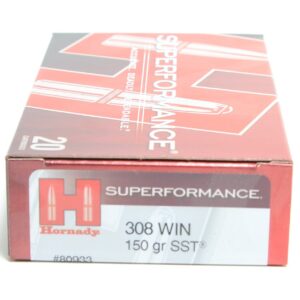 Hornady 308 Win 150 Grain SST (Super Shock Tip) Superformance (20)