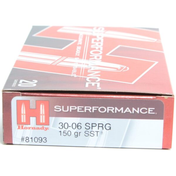 Hornady 30-06 Springfield 150 Grain SST (Super Shock Tip) Superformance (20)