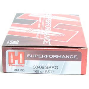Hornady 30-06 Springfield 165 Grain SST (Super Shock Tip) Superformance (20)