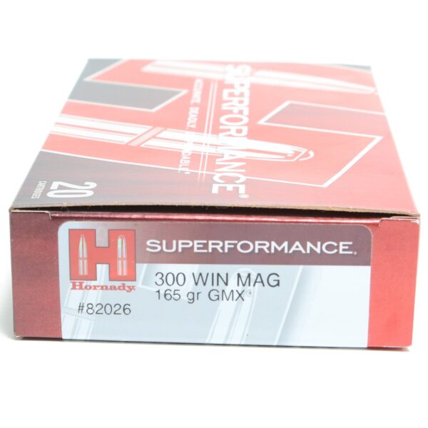 Hornady 300 Win Magnum 165 Grain GMX (MonoFlex) Superformance (20)