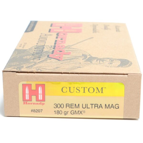 Hornady 300 Rem Ultra Magnum 180 Grain GMX (MonoFlex) (20)