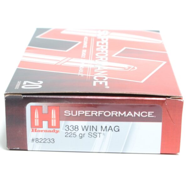 Hornady 338 Win Magnum 225 Grain SST (Super Shock Tip) Superformance (20)