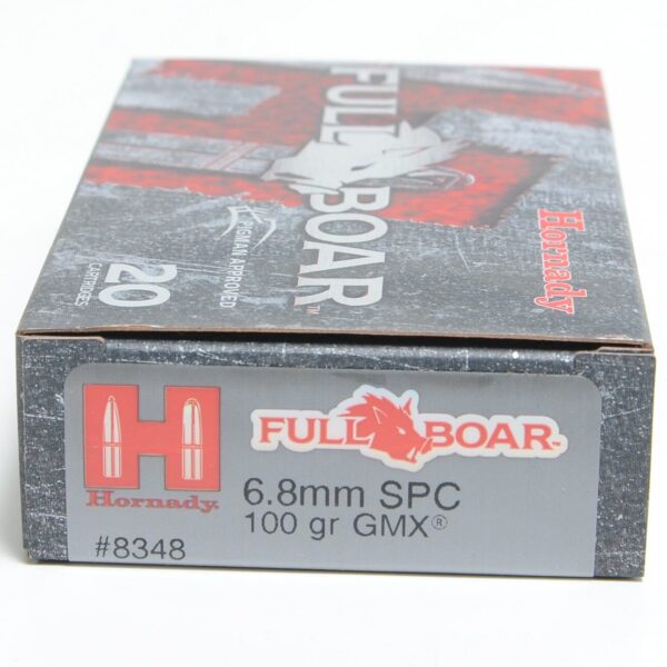 Hornady 6.8mm Soft Point 100 Grain GMX (MonoFlex) Full Boar (20)