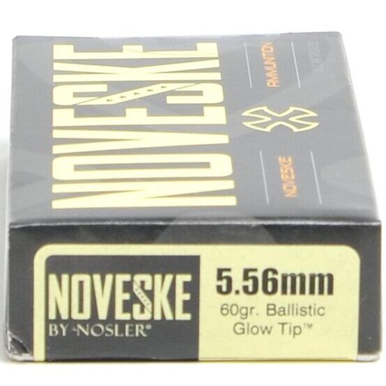 Nosler 5.56mm 60 Grain Ballistic Glow Tip (20)