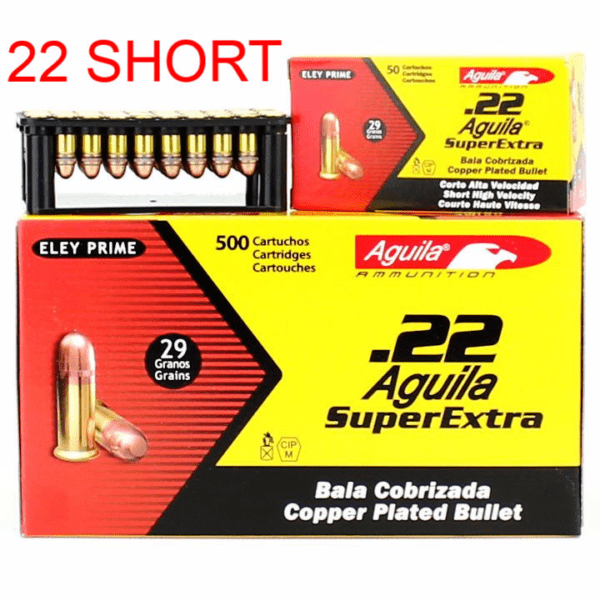 Aguila 22 Super Short 29 Gr Copper Coated HV SP (50)