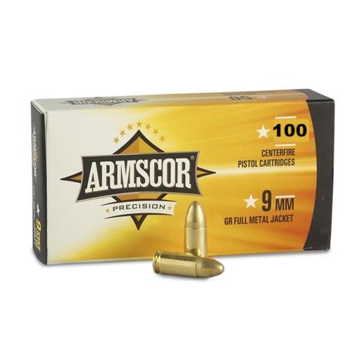 Armscor USA 9mm 115 GR FMJ VALUE PACK (100)