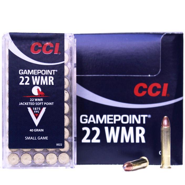 CCI 22 WMR Gamepoint 40 Gr SP (50)