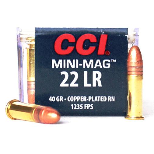 CCI 22 LR 40 Gr HV CC RN Mini Mag (100)