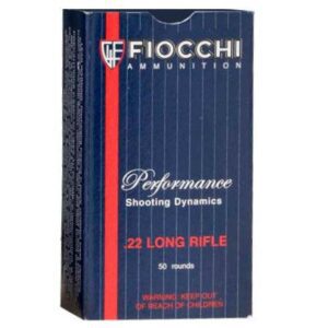 Fiocchi 22 LR 40 Gr Subsonic Lead HP (50)