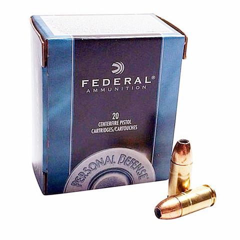 Federal 40 S&W 180 Gr Personal Defense JHP (20)