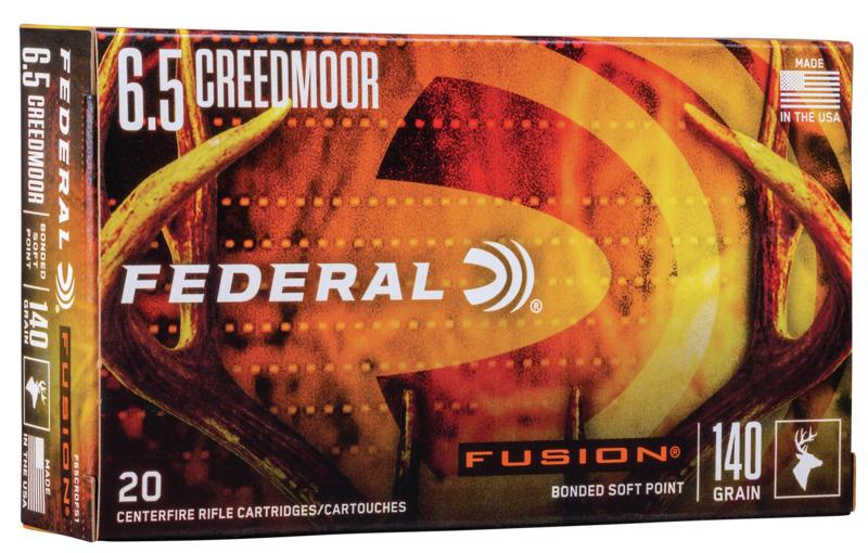 Federal 6.5 Creedmoor 140 Gr Fusion (20)