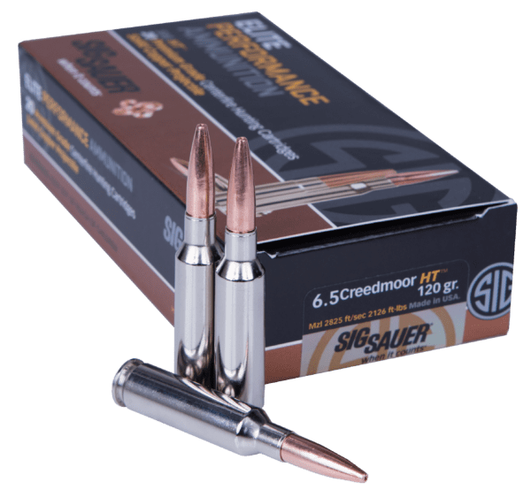 Sig Sauer 6.5 Creedmoor 120 GR Elite Hunter Copper Solid (20)