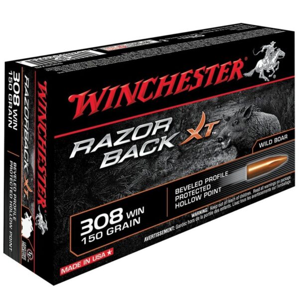 Winchester 308 Win 150 GR Razorback HP (20)