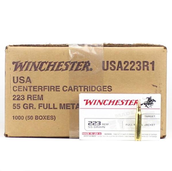 Winchester 223 Rem 55 Gr FMJ (20)