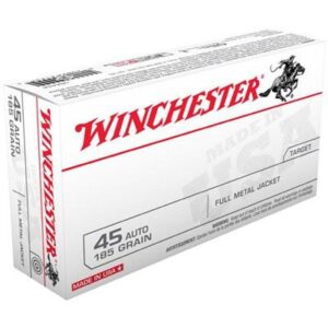 Winchester 45 Auto 185 Gr FMJ (50)