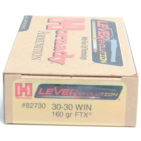 Hornady 30-30 Win 160 Grain FTX (Flex Tip) LEVERevolution (20)