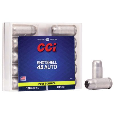 CCI 45 ACP 120 Gr #9 Shot Shell (10)