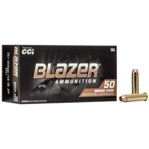 CCI Blazer Brass 357 Mag JHP 158 Gr (50)