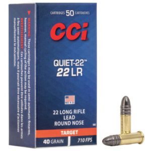 CCI 22 LR 40 Gr 710 FPS Quiet (50)