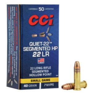 CCI 22 LR 40 GR Segmented HP Quiet-22 (50)