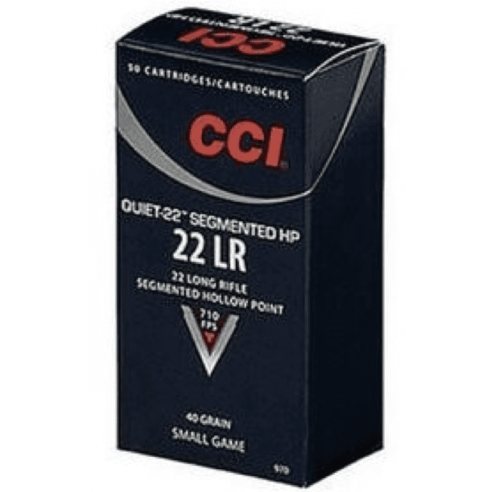 CCI 22 LR 40 GR Segmented HP Quiet 22 (50)