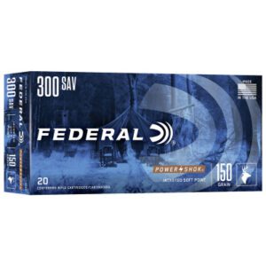 Federal 300 Savage 150 Gr Power-Shok SP (20)