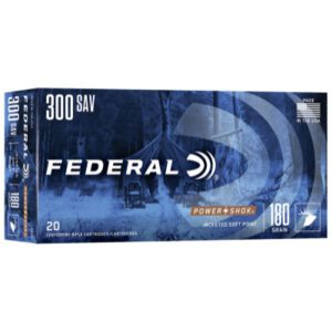 Federal 300 Savage 180 Gr Power-Shok SP (20)
