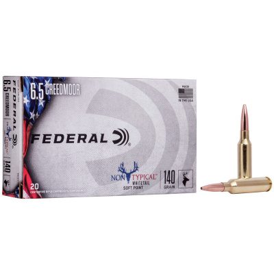 Federal 6.5 Creedmoor 140 Gr Non-Typical Rifle SP (20)