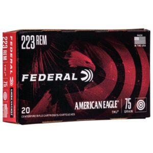 Federal 223 Rem 75 Gr American Eagle TMJ (20)