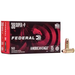 Federal 38 Super +P 115 Gr American