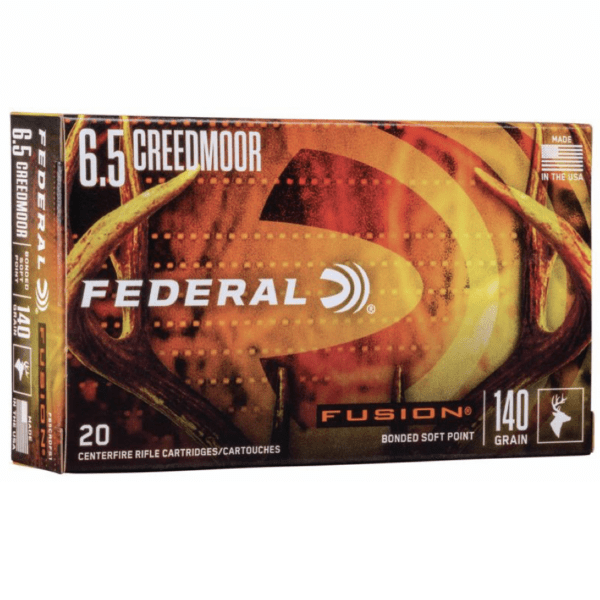 Federal 6.5 Creedmoor 140 Gr Fusion (20)