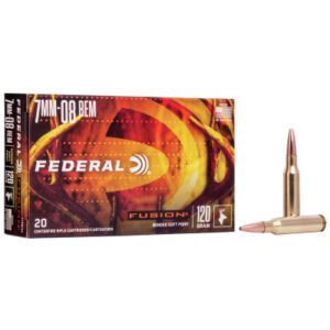 Federal 7mm-08 Remington 120 Gr Fusion (20)