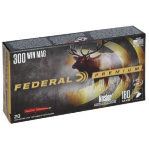 Federal 300 Win Mag 180 Gr Vital-Shok Nosler Partition (20)