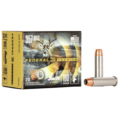 Federal 357 Magnum 180 Gr Premium Swift A-Frame (20)