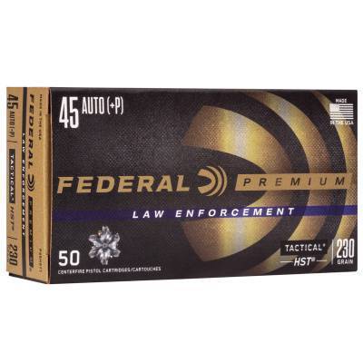 Federal 45 ACP +P 230 GR Personal Defense HST LE (50)