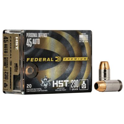 Federal 45 ACP 230 GR Personal Defense HST LE (50)
