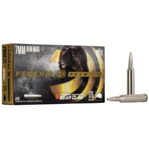 Federal 7mm Rem Mag 175 Gr Vital-Shok Trophy Bonded Bear Claw (20)