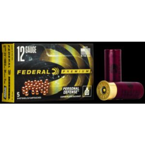 Federal 12 Ga Premium Personal Defense 2.75" Buckshot 34 Pellets 4 Buck (5)