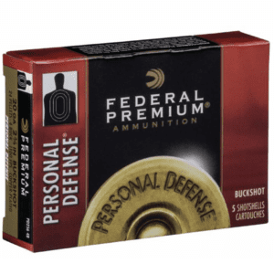 Federal 20 Ga Premium Personal Defense 2.75" Buckshot 24 Pellets 4 Buck (5)