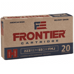 Frontier Ammunition 223 Remington 55 Gr Hornady Full Metal Jacket (20)