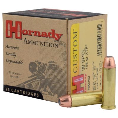 Hornady 38 Special 158 Grain XTP (eXtreme Terminal Performance) (25)