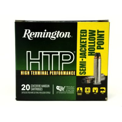 Remington 38 Special +P 110 Gr HTP Semi Jacketed Hollow Point (20 ...