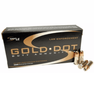 Speer 9MM 115 Gr Gold Dot Duty Ammunition GDHP (50)