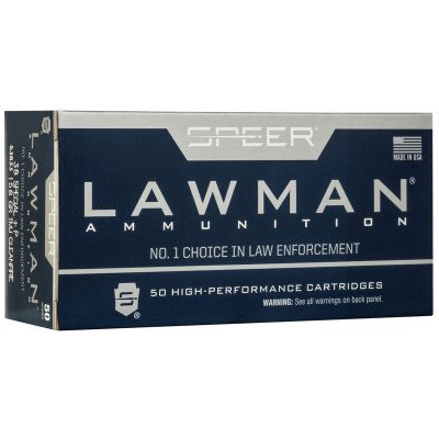 Speer 38 Special +P 158 GR TMJ Lawman (50)