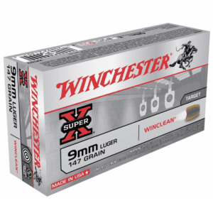 Winchester 9mm 147 Gr WinClean FMJ (50)